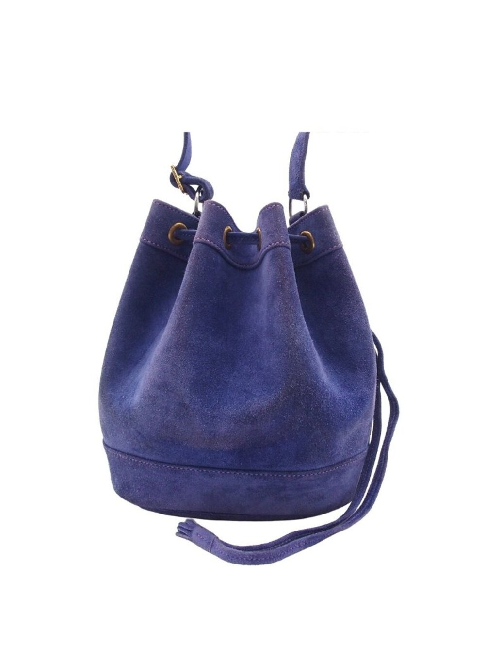 Hermes Market TPM Bucket Bag Purple